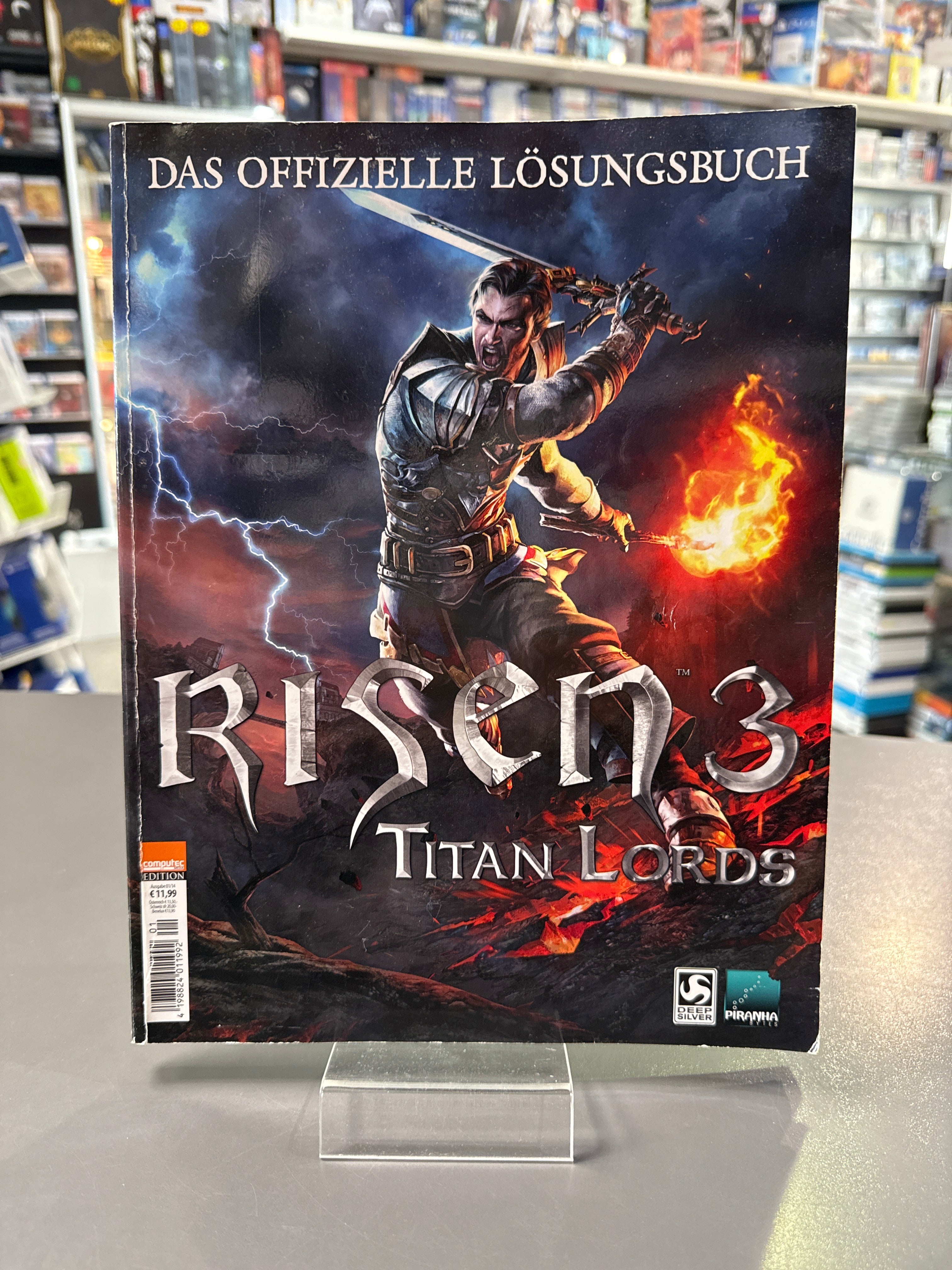Risen 3 Titan Lords offizielles Lösungsbuch gebraucht