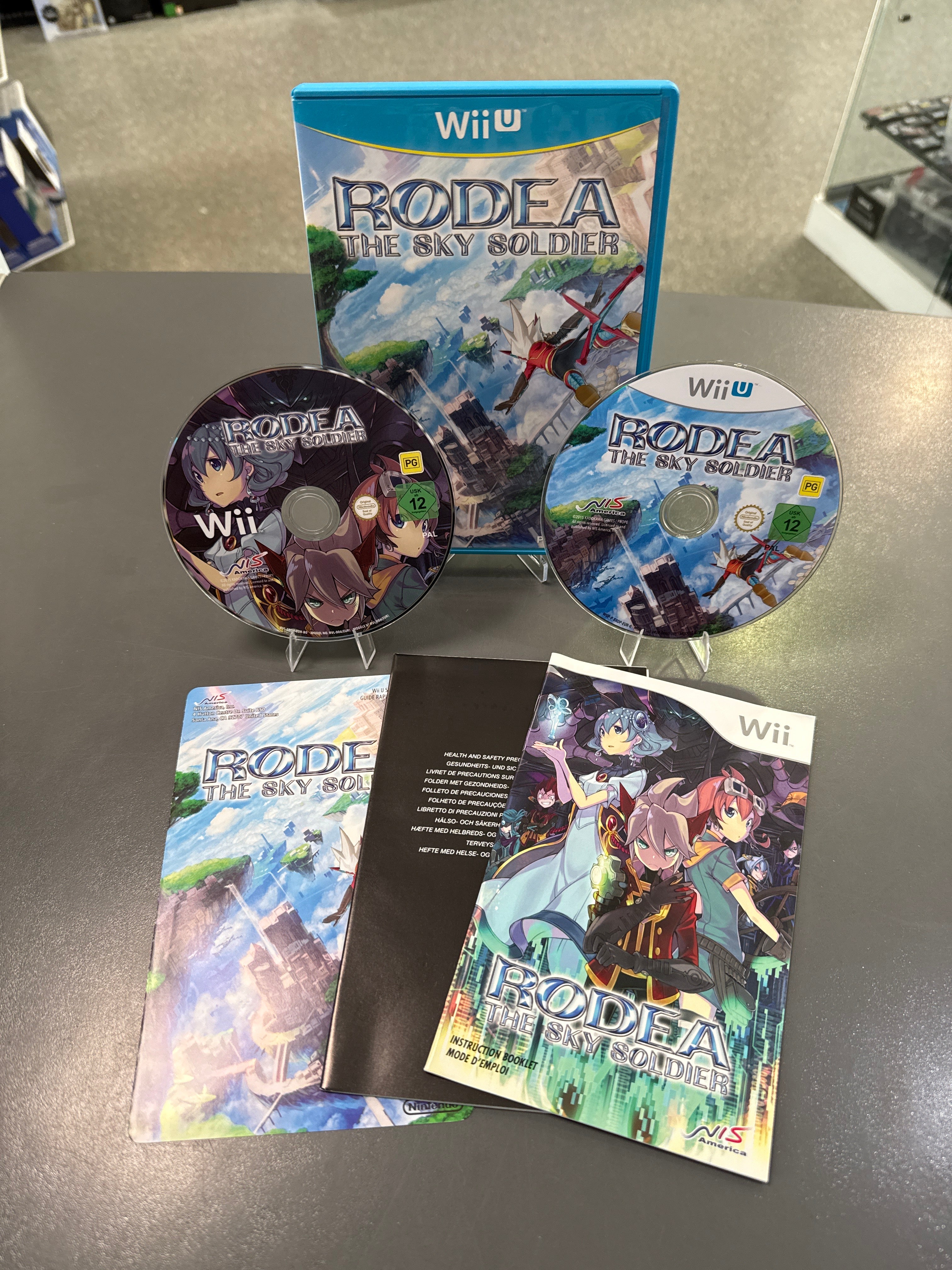 Rodea the Sky Soldier Special Edition für Wii U gebraucht – inkl. zusätzlicher Wii-Version auf Disc