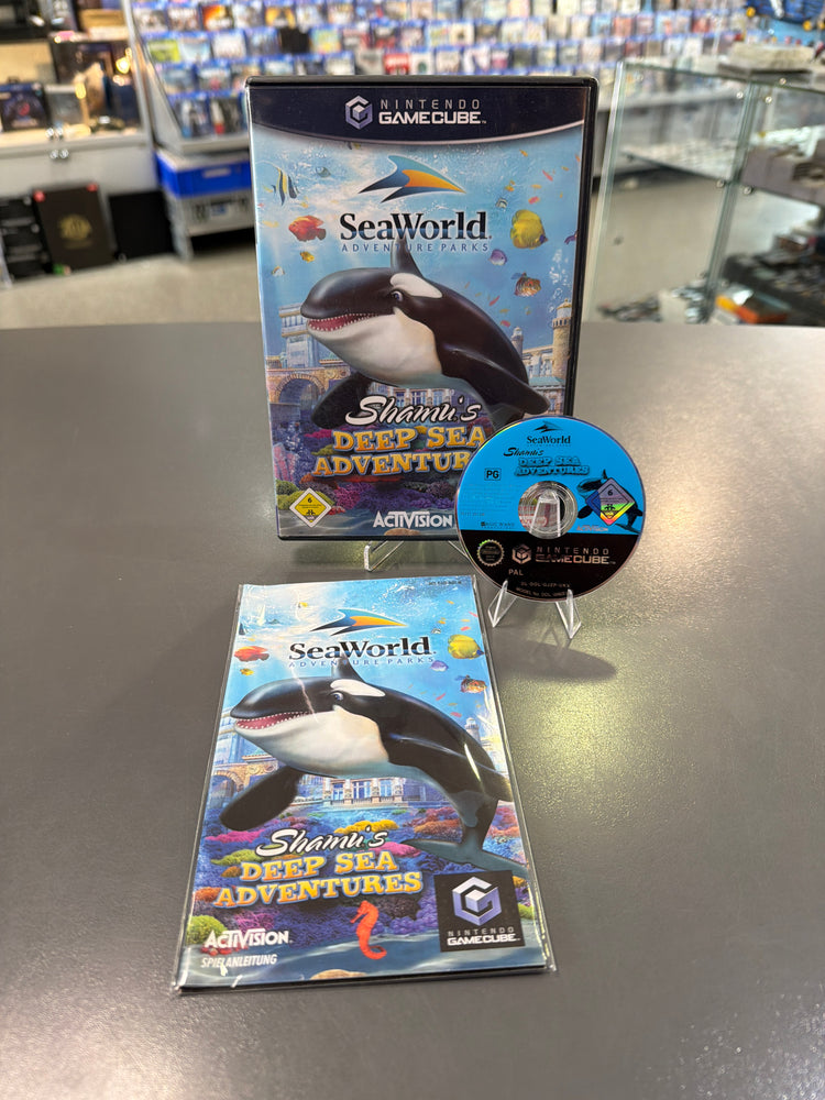 Sea World Adventure Parks für Nintendo GameCube inklusive Anleitung in sehr gutem gebrauchten Zustand Videospiel