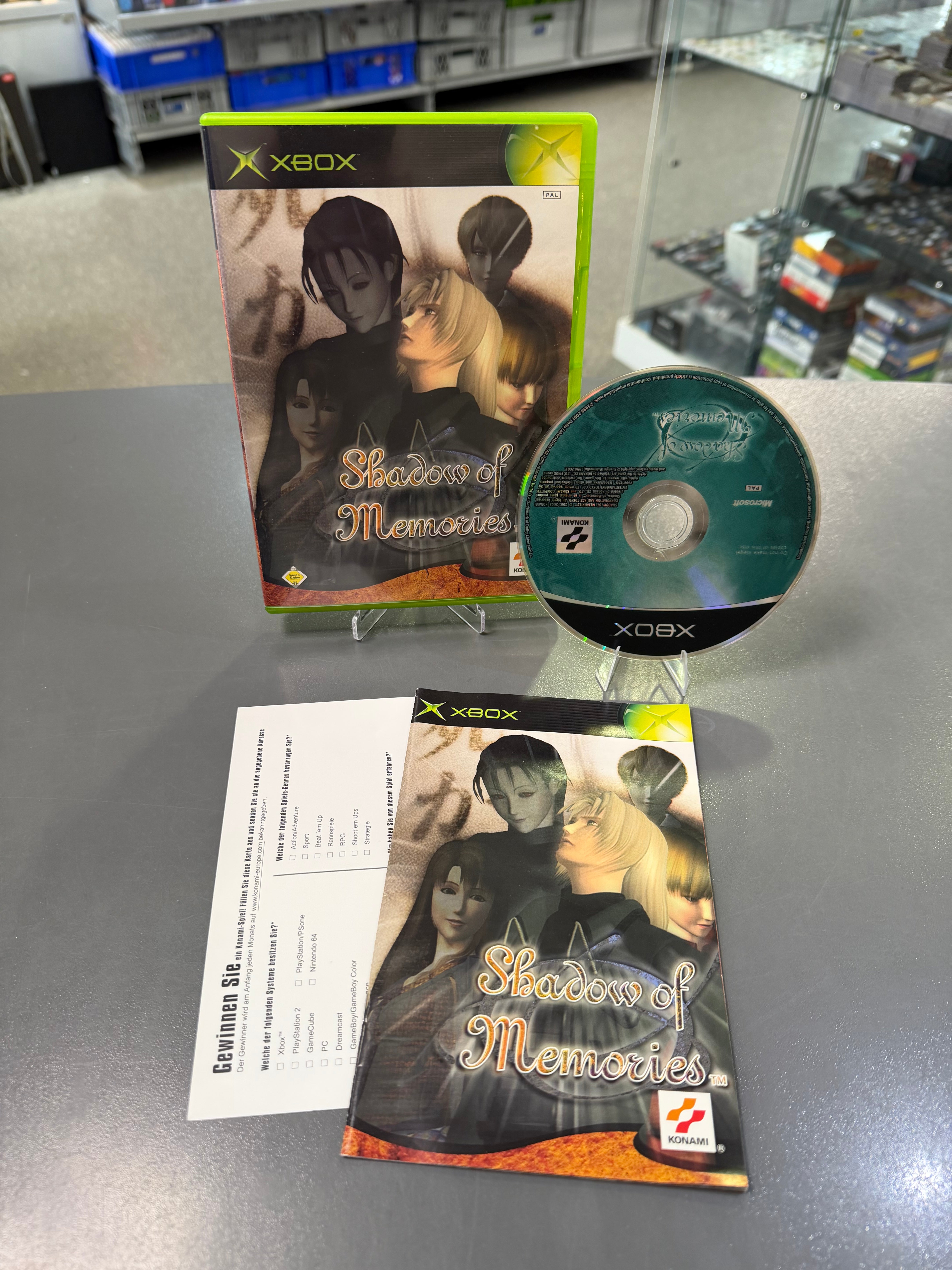 Shadow of Memories für Xbox Classic inklusive OVP und Anleitung als gebrauchtes Videospiel
