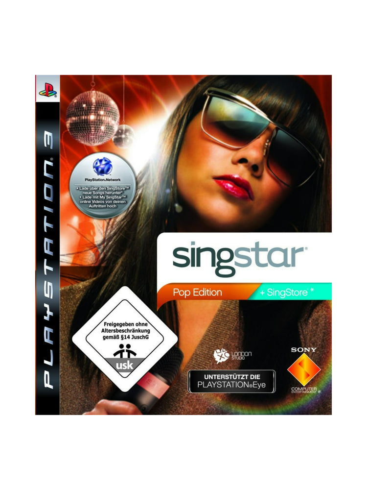 SingStar Pop Edition PlayStation 3 PS3 gebraucht