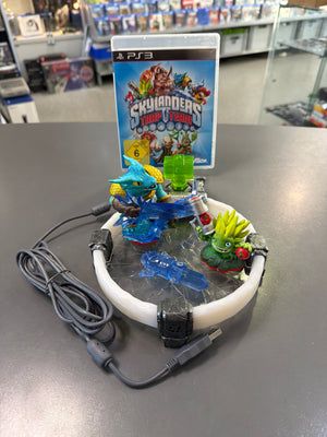 Skylanders Trap Team Starter Pack für PlayStation 3 mit Portal of Power, Figuren und Trap-Zubehör im bunten Fantasy-Design.
