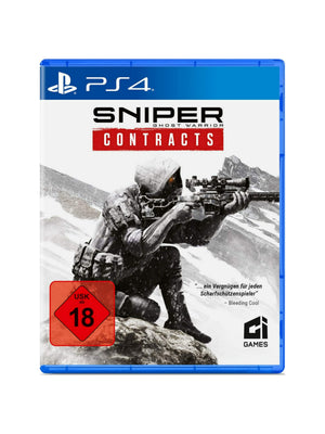 Sniper Ghost Warrior Contracts für PlayStation 4 PS4 mit Originalverpackung und Spiel-Blu-ray in gebrauchtem Zustand.