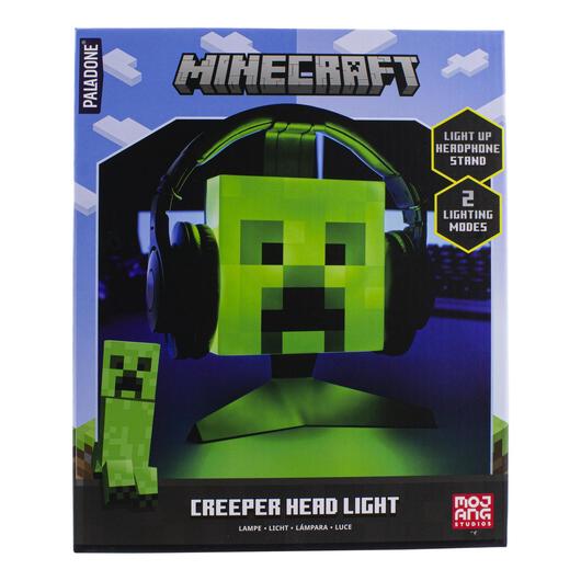 Minecraft Creeper Headset Stand Leuchte