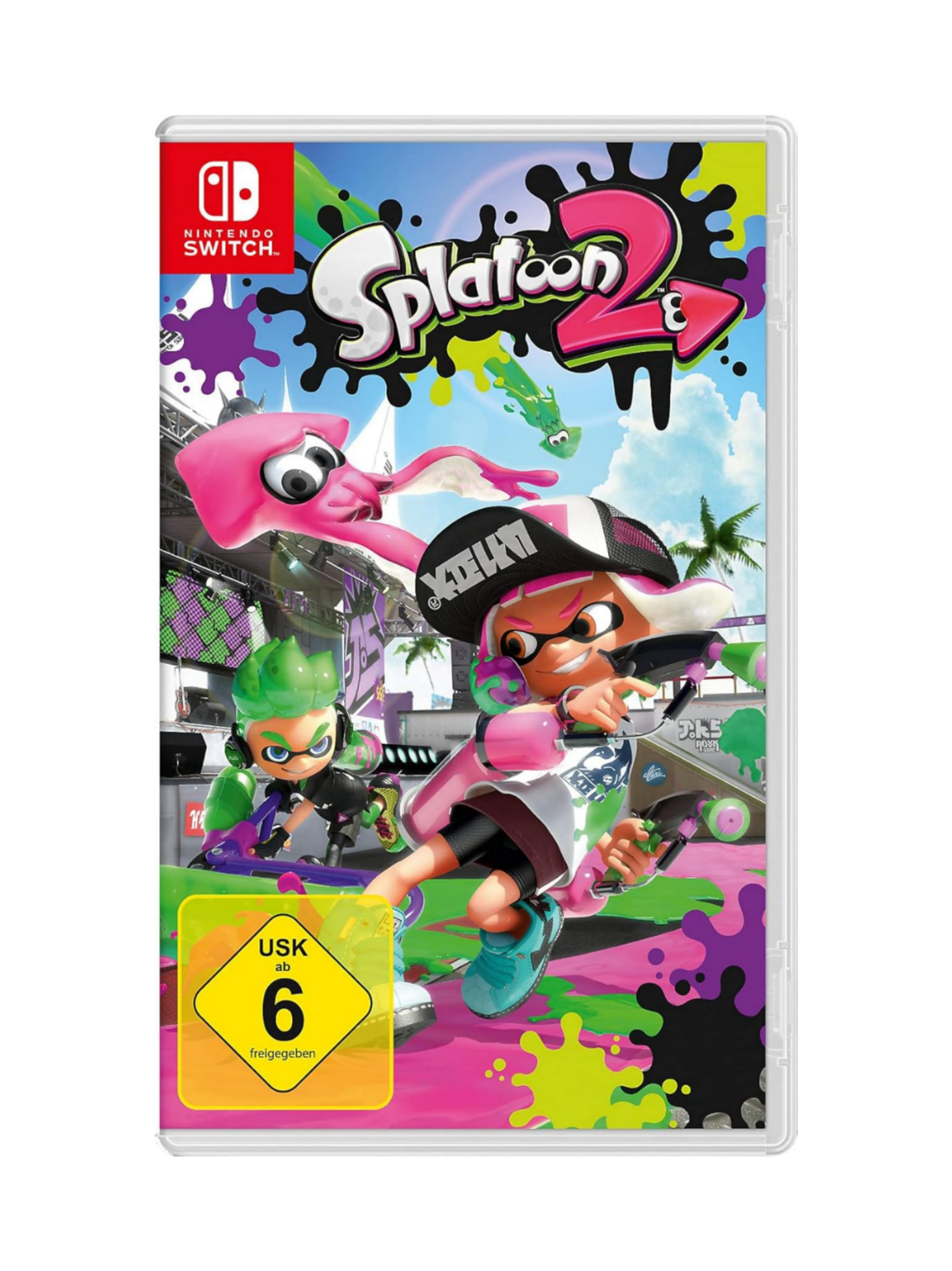 Splatoon 2 für Nintendo Switch – gebrauchtes Originalspiel mit Hülle