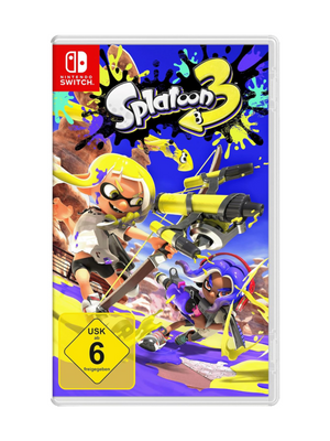 Splatoon 3 für Nintendo Switch – gebrauchtes Originalspiel mit Hülle