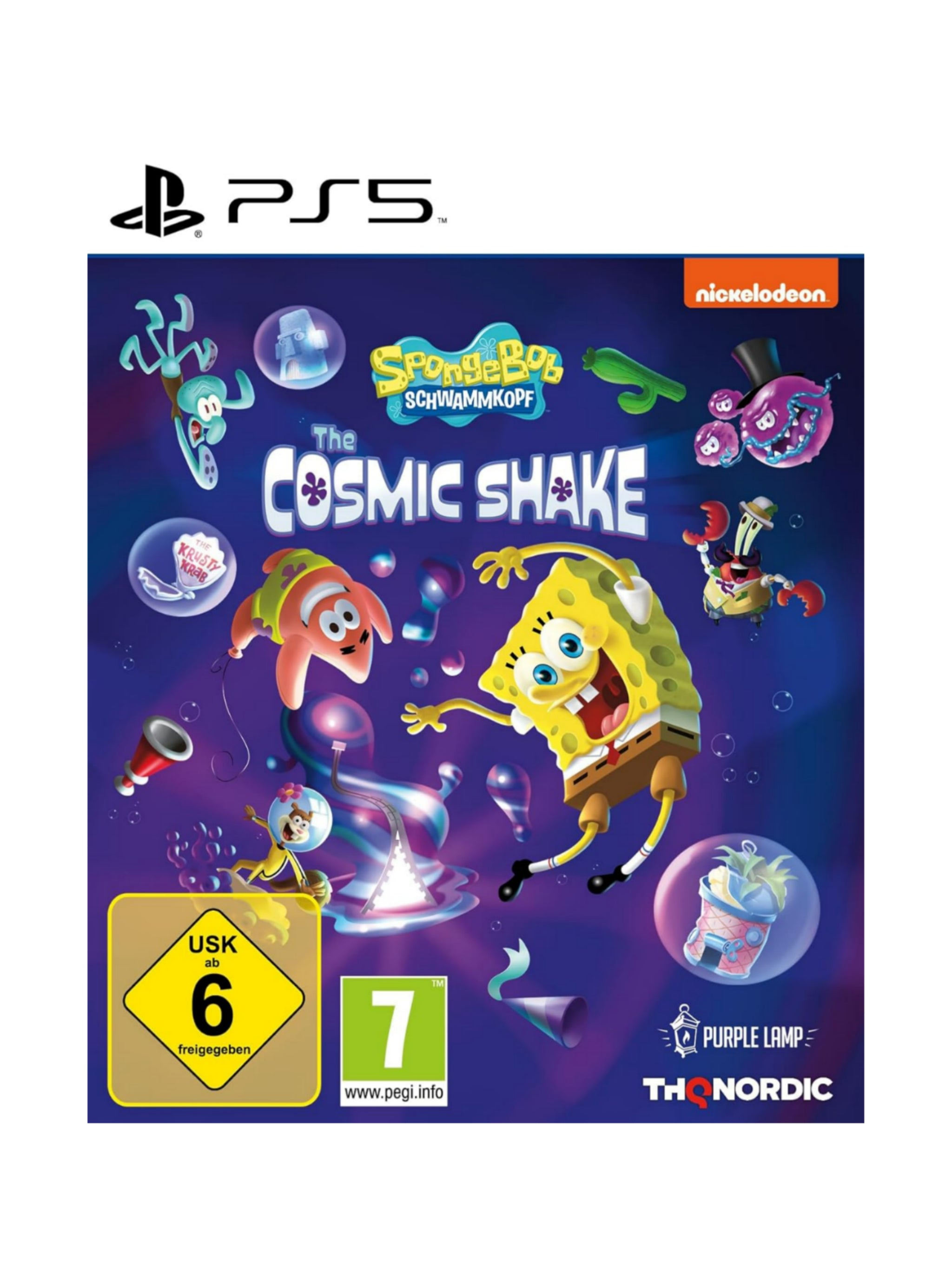 SpongeBob SquarePants The Cosmic Shake PS5 Spiel – PlayStation 5 Jump’n’Run Abenteuer gebraucht