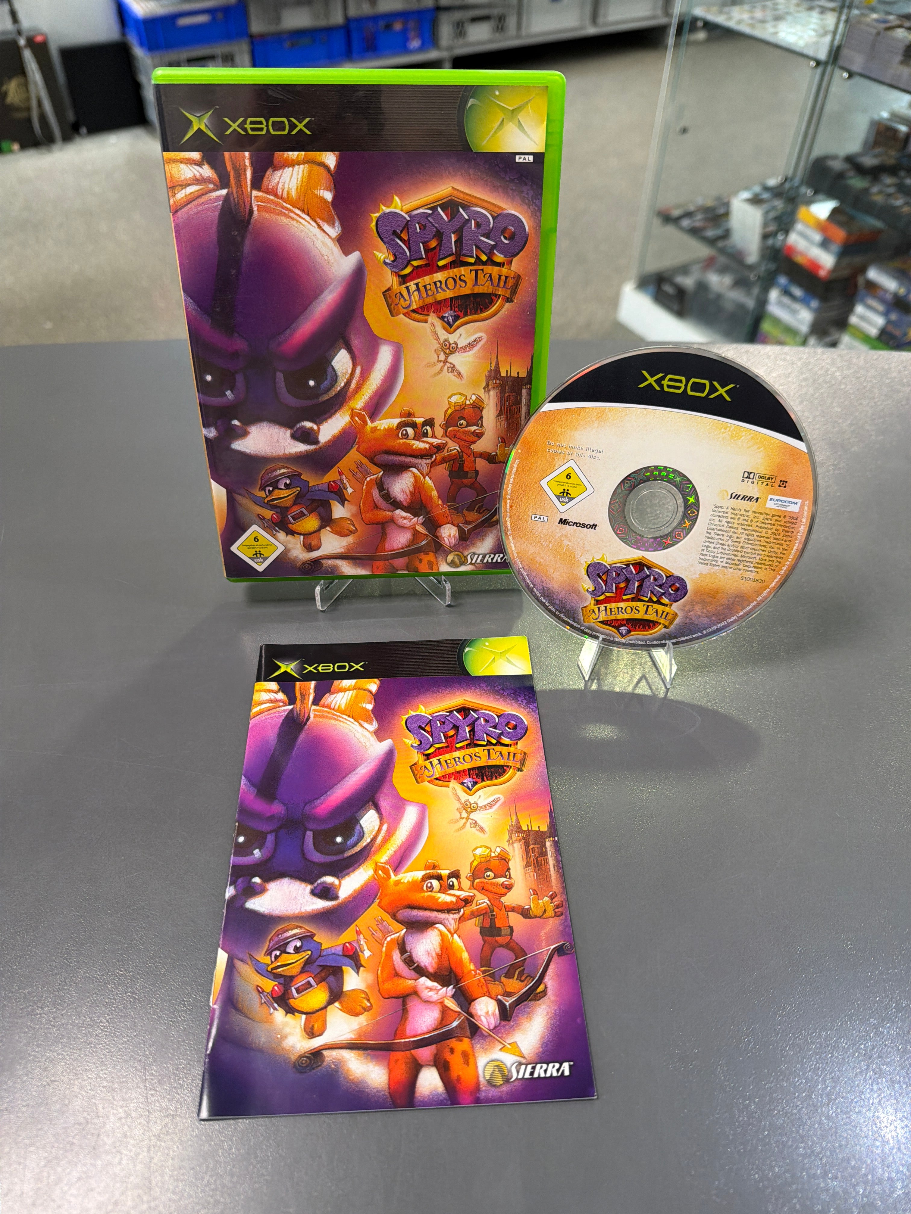 Spyro A Hero’s Tail für Xbox Classic als gebrauchtes Videospiel
