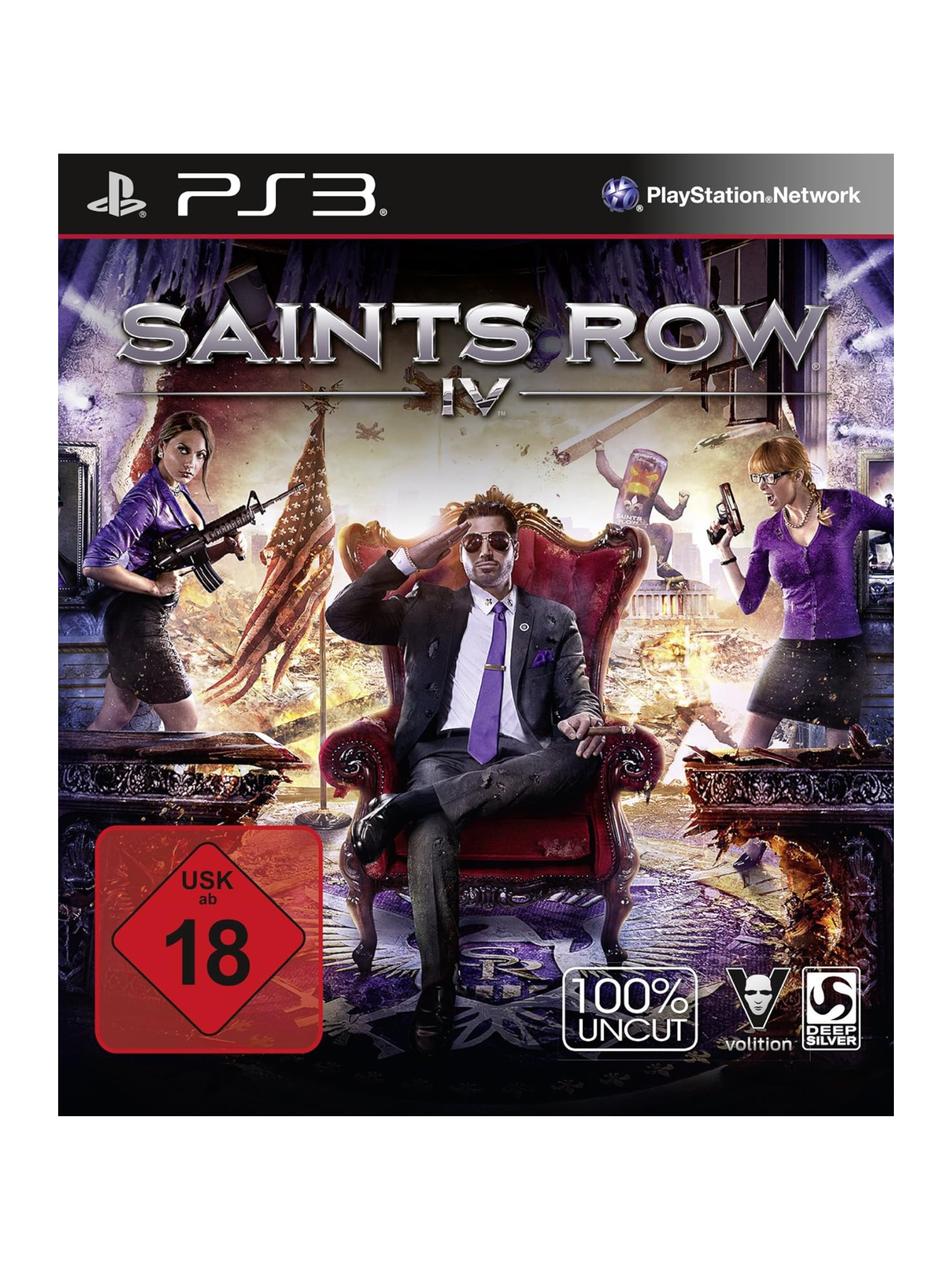 Saints Row IV - (100% uncut) PS3, Playstation 3 *gebraucht