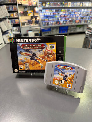Star Wars Rogue Squadron Nintendo 64 Spiel kaufen N64 Weltraum Shooter Game Center VS Villingen-Schwenningen seit 1992