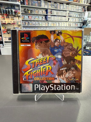 Street Fighter Collection für PlayStation 1 PS1 gebraucht mit Originalverpackung und Spiel-CD(s).