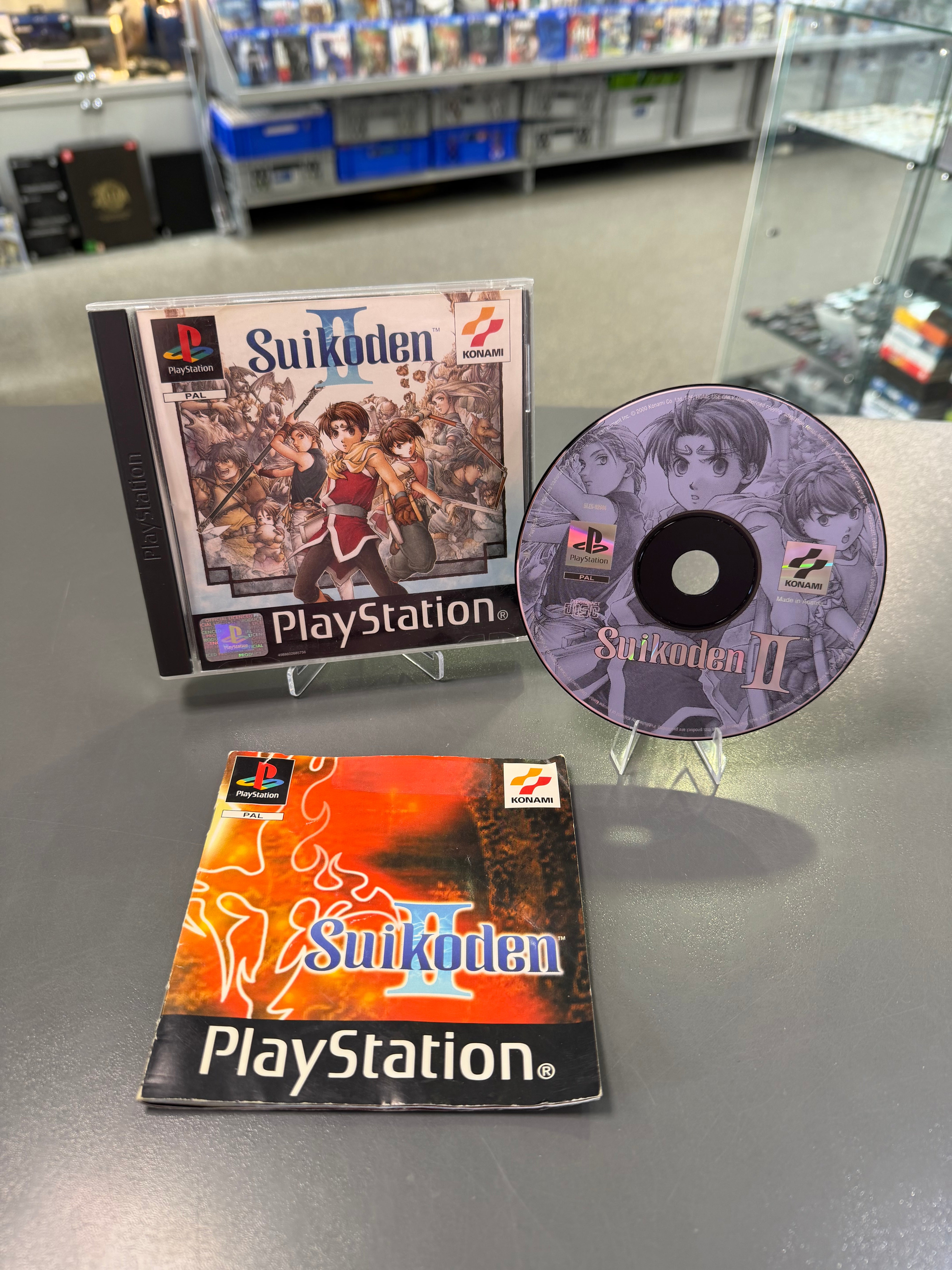 Suikoden 2 für PlayStation 1 PS1 als gebrauchtes Sammlerstück Videospiel