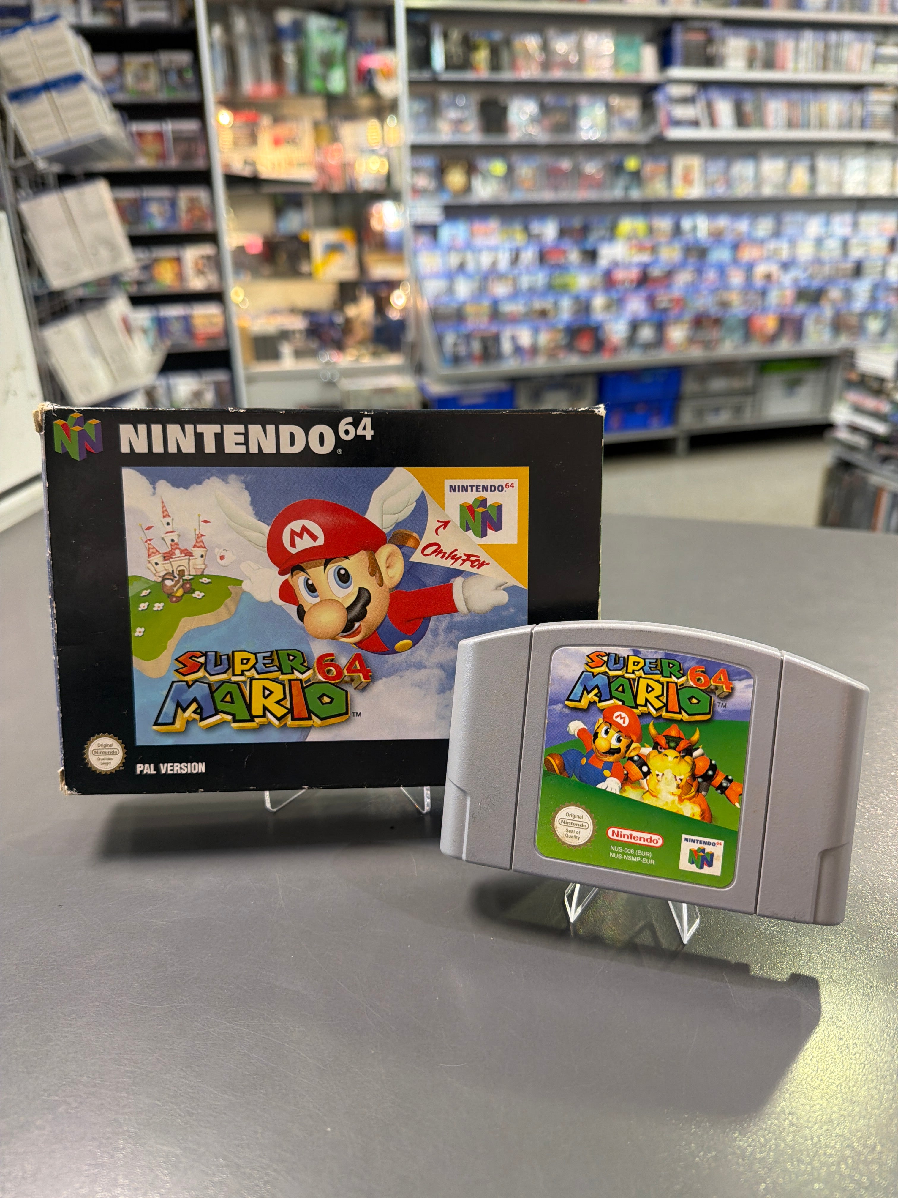 Super Mario 64 Nintendo 64 Spiel kaufen N64 Klassiker Jump and Run Game Center VS Villingen-Schwenningen seit 1992