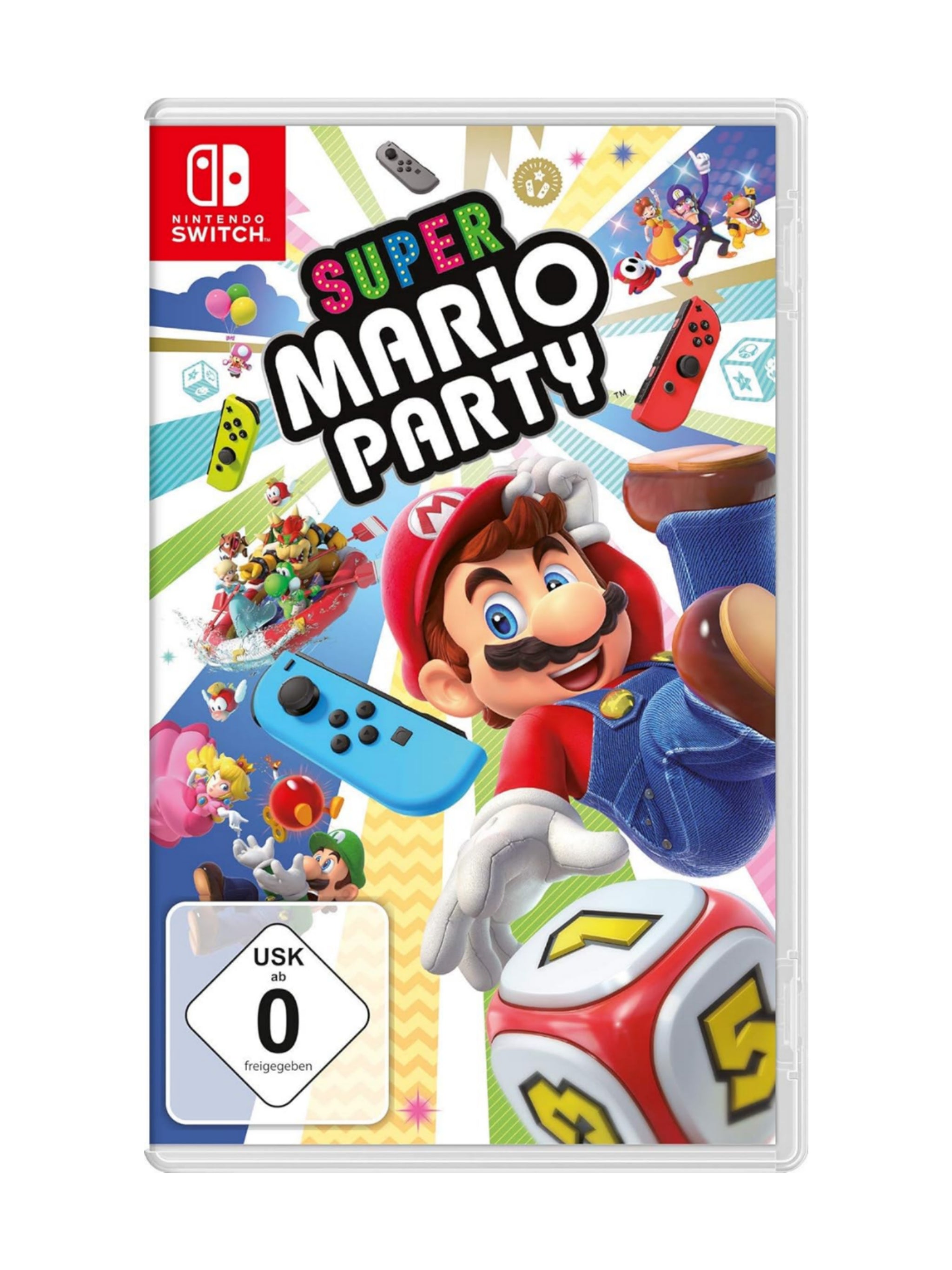 Super Mario Party für Nintendo Switch – gebrauchtes Switch-Spiel mit Mario-Charakteren und Party-Minispielen.