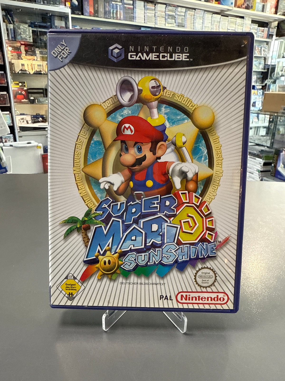 Super Mario Sunshine Nintendo GameCube Anleitung OVP gebraucht