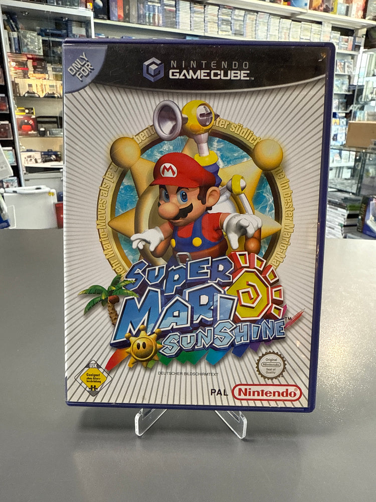 Super Mario Sunshine Nintendo GameCube Anleitung OVP gebraucht