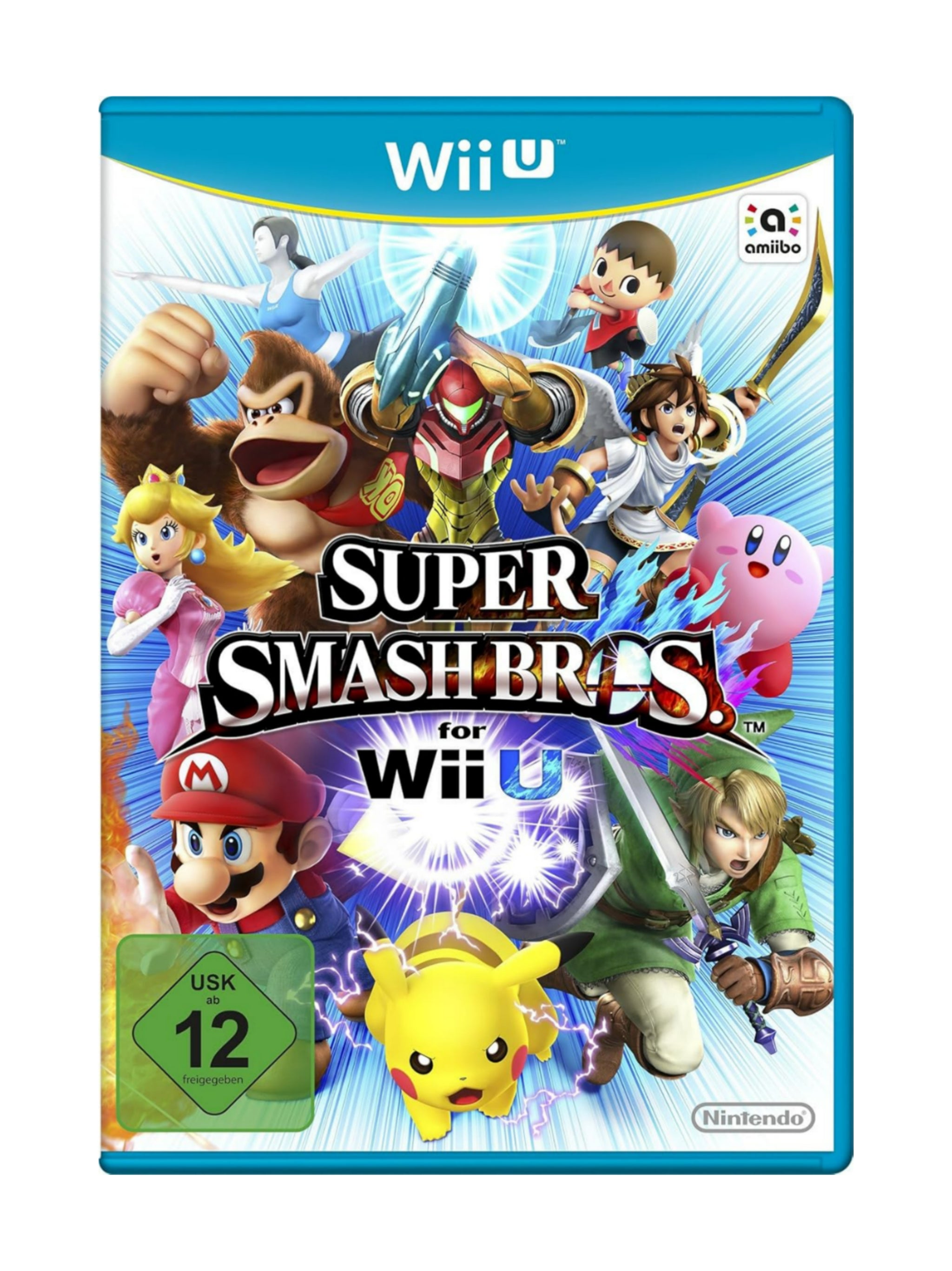 Super Smash Bros. for Wii U – gebrauchte Spielhülle mit Disc für Nintendo Wii U