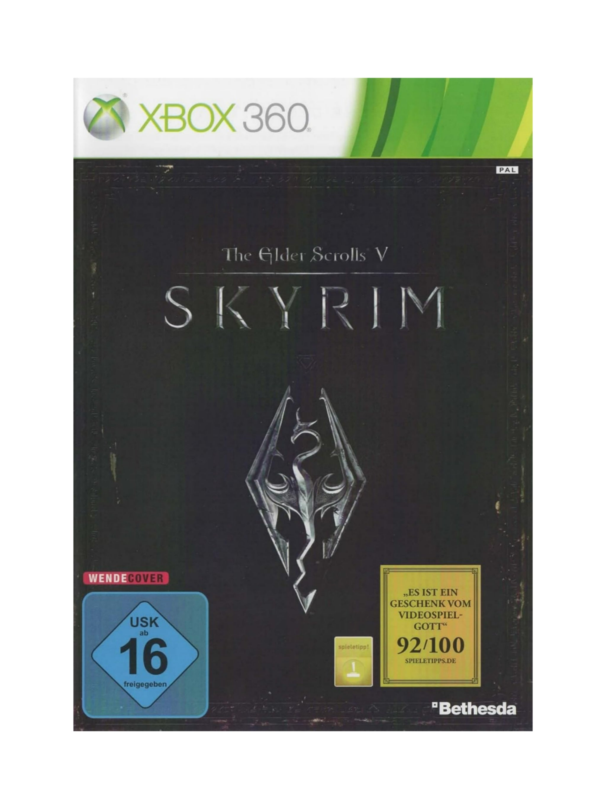 The Elder Scrolls V Skyrim Xbox 360 Spiel gebraucht
