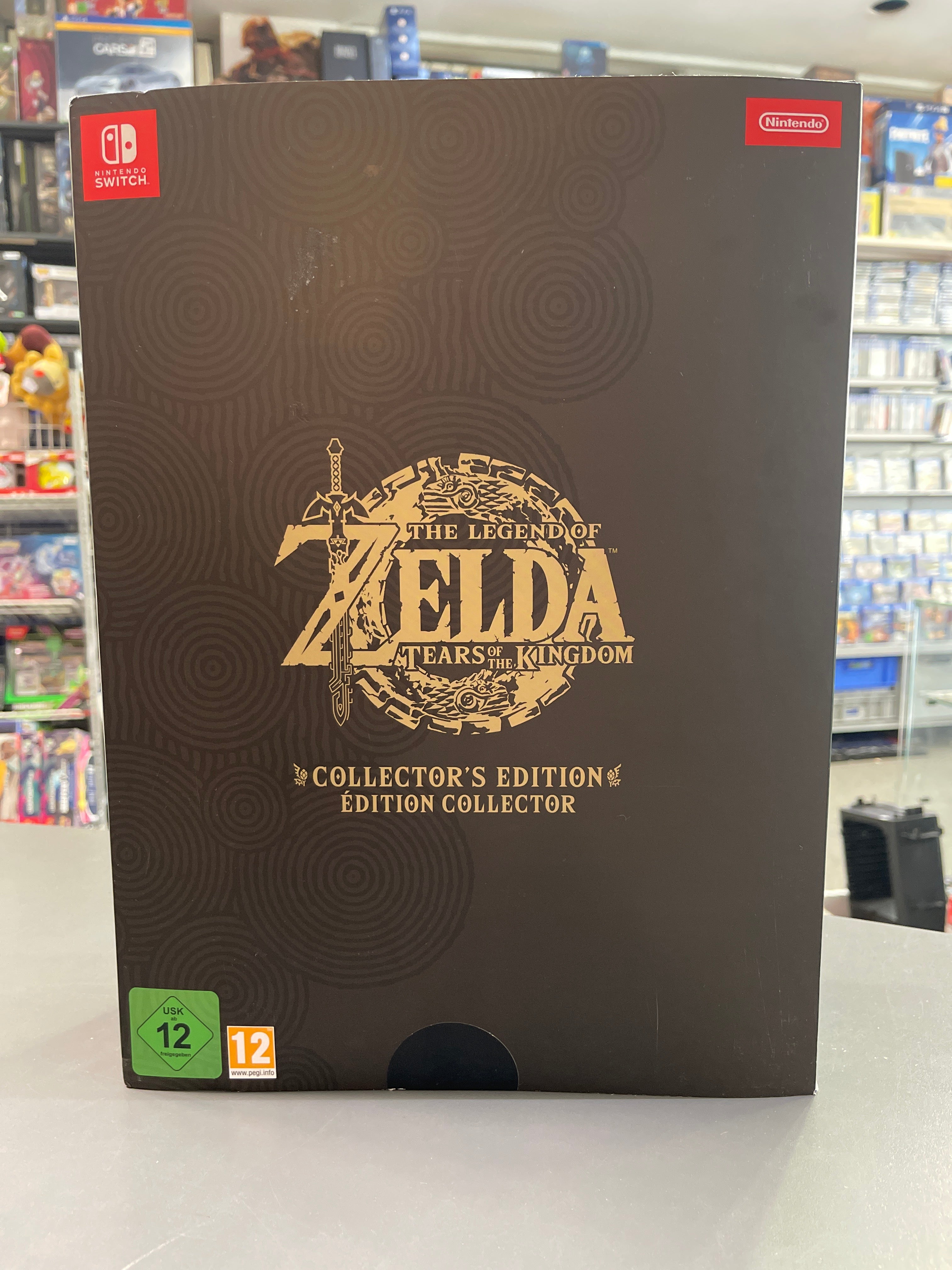 The Legend of Zelda Tears of the Kingdom Collector's Edition für Nintendo Switch, Neuware in Originalverpackung