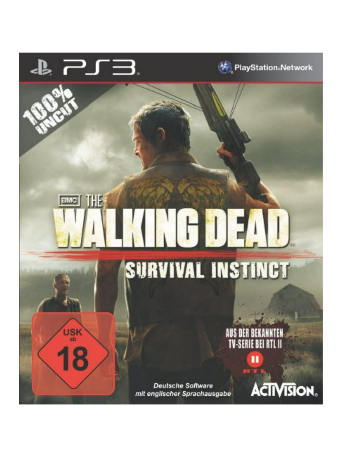 The Walking Dead Survival Instinct für PlayStation 3 PS3 – gebrauchtes Zombie-Survival-Spiel