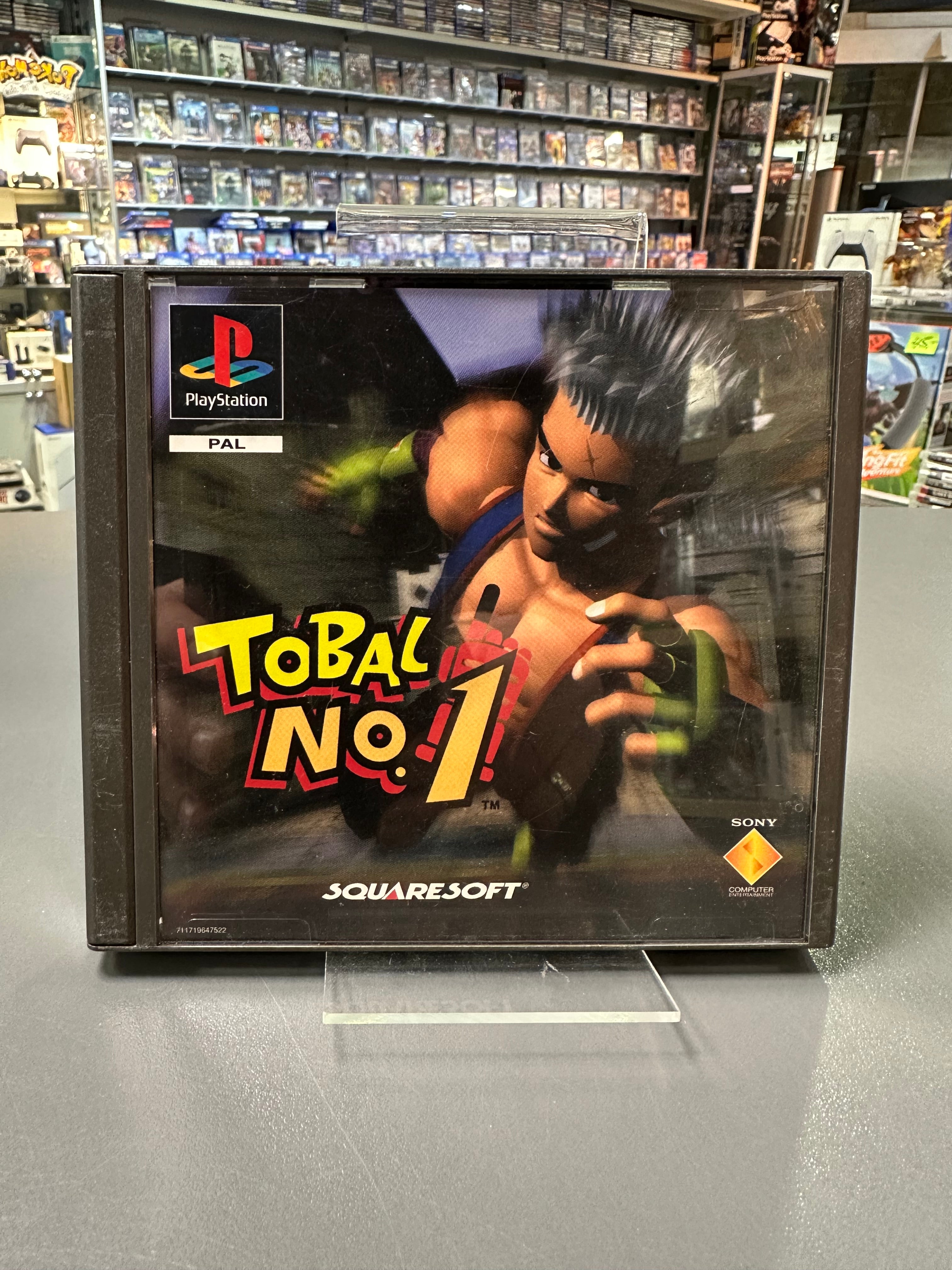 Tobal No. 1 für PlayStation 1 – gebrauchtes PS1 Fighting Game mit klassischen 3D-Kämpfen, verschiedenen Charakteren und Retro-Gameplay