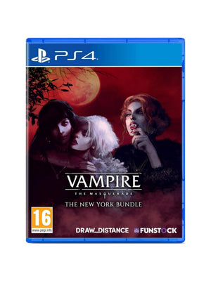 Vampire The Masquerade Coteries of New York für PlayStation 4 PS4 mit Originalverpackung und Spiel-Blu-ray in gebrauchtem Zustand.