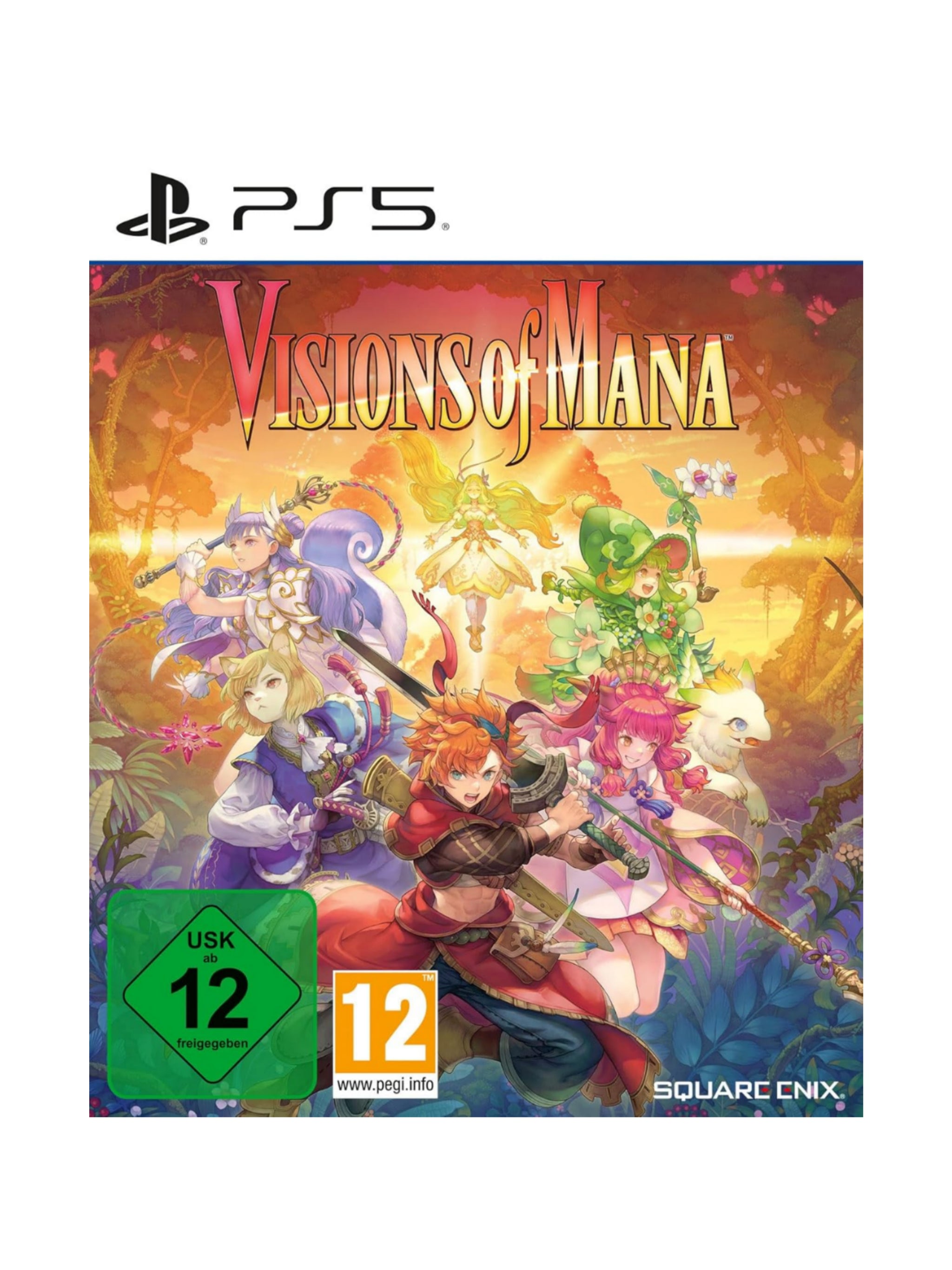 Visions of Mana PS5 gebraucht Action RPG Fantasy Spiel PlayStation 5 Square Enix Disc