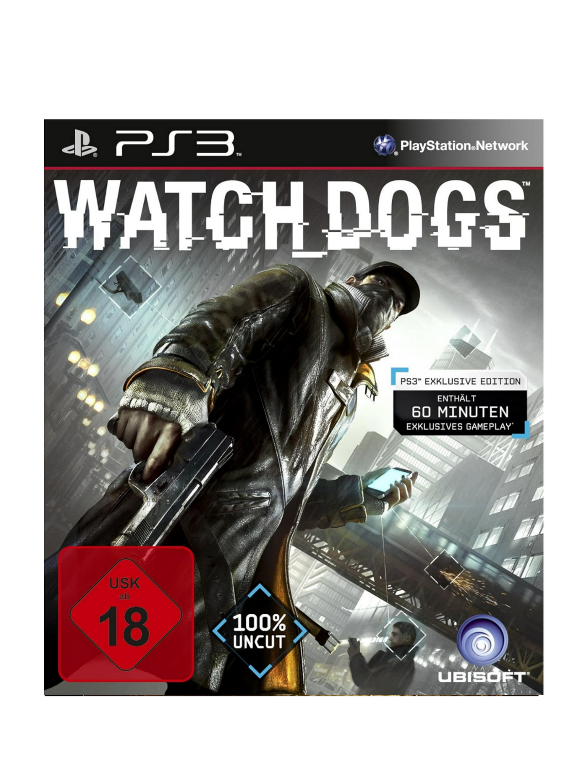 Watch Dogs Ubisoft PlayStation 3 PS3 gebraucht
