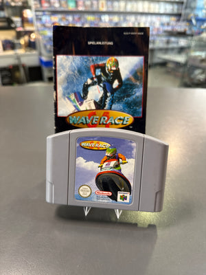 Wave Race für Nintendo 64 N64 Modul mit Anleitung in gutem gebrauchten Zustand