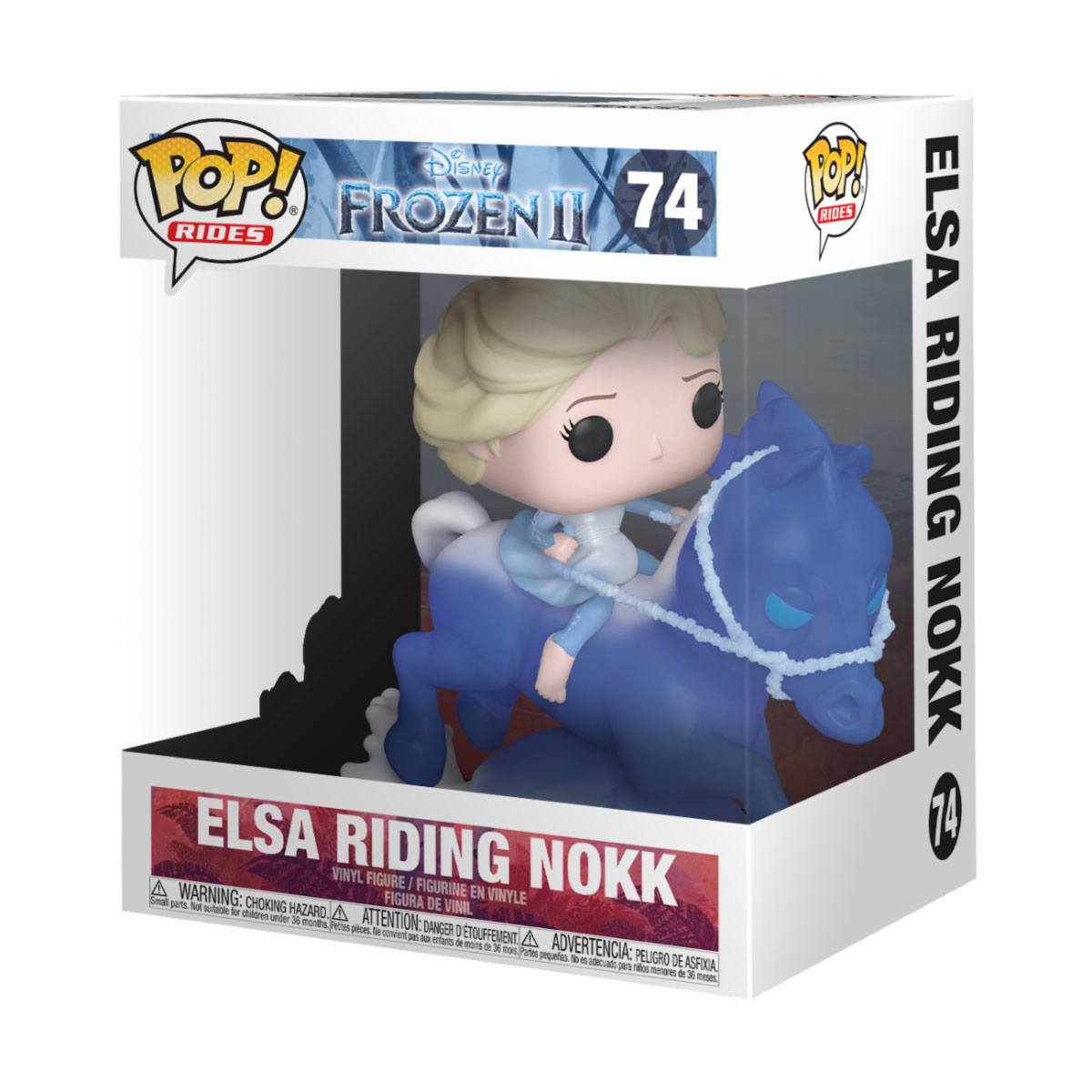 Die Eiskönigin - Völlig unverfroren 2 POP! Rides Vinyl Figur Elsa Riding Nokk 18 cm