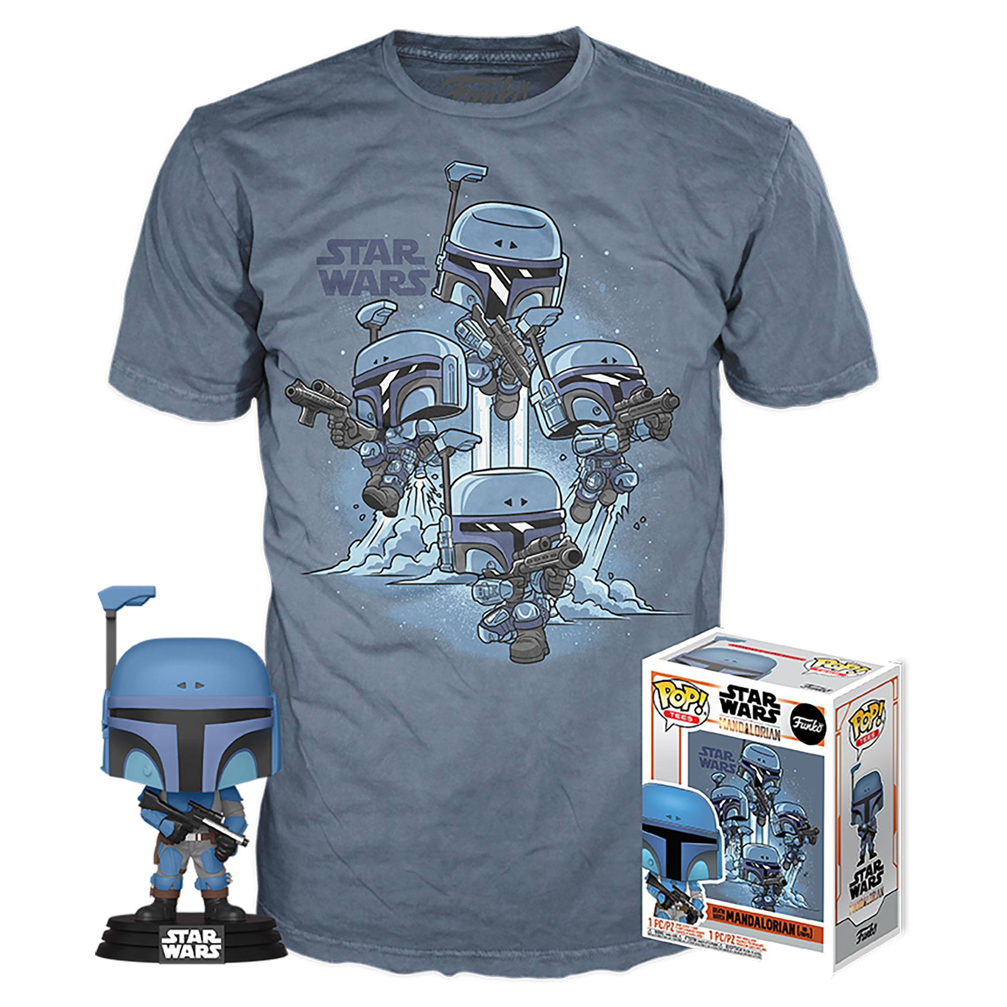Star Wars The Mandalorian POP! & Tee Vinyl Figur & T-Shirt Set The Mandalorian