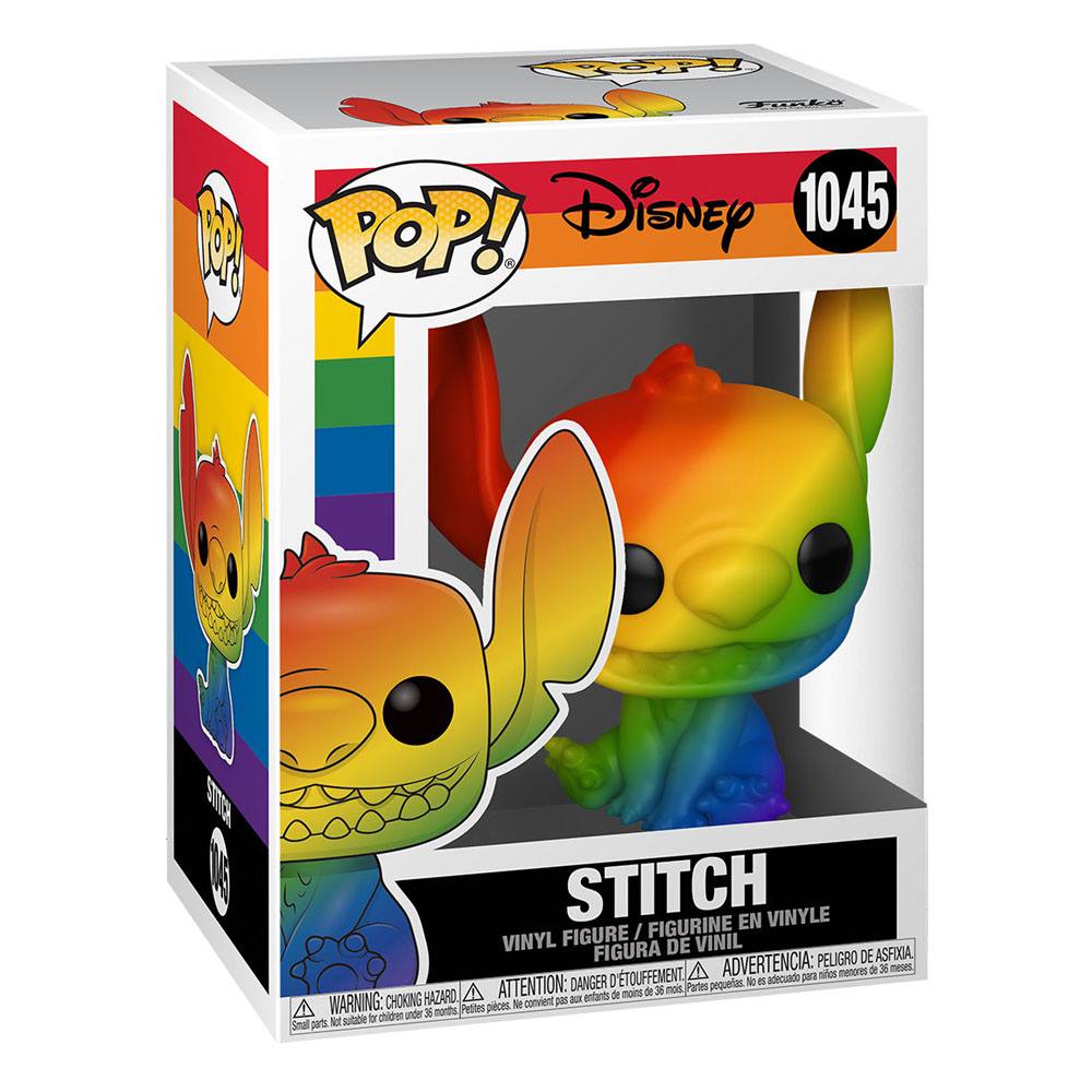 Lilo & Stitch POP! Pride Vinyl Figur Stitch (RNBW) 9 cm