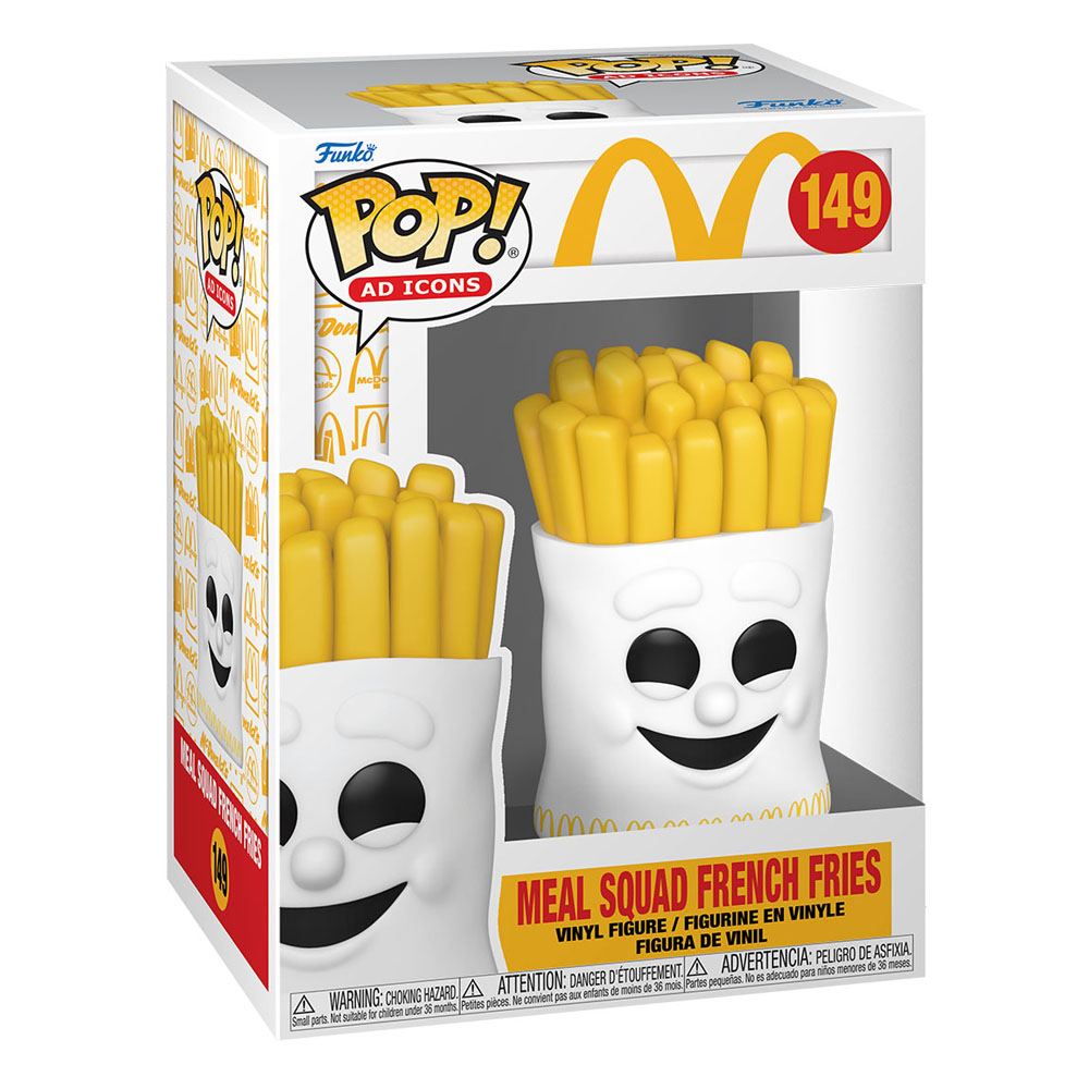 McDonalds POP! Ad Icons Vinyl Figur Fries 9 cm