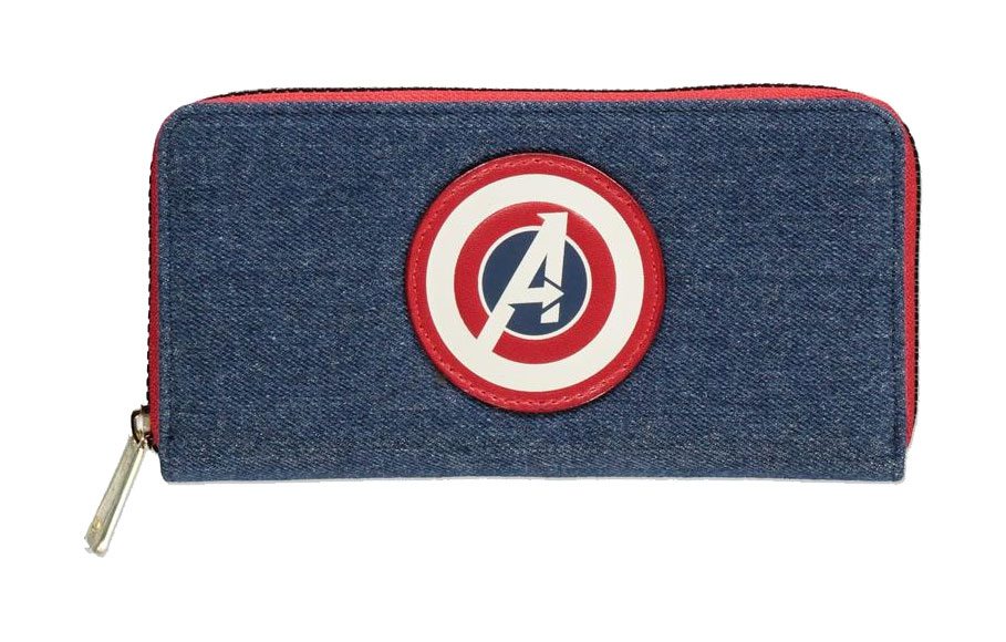 Avengers Geldbeutel Symbol Zip Around