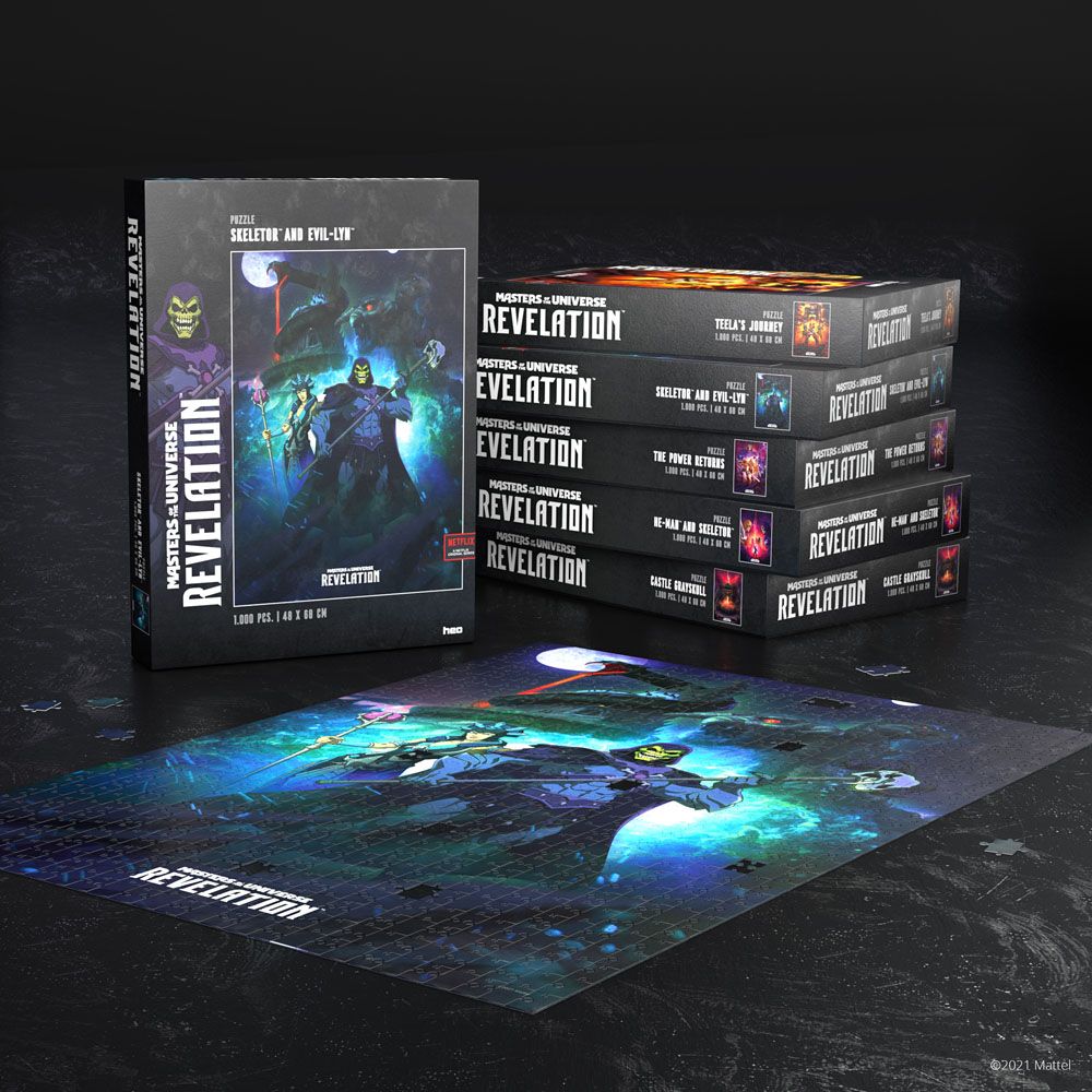 Masters of the Universe: Revelation™ Puzzle Skeletor™ and Evil-Lyn™ (1000 Teile)