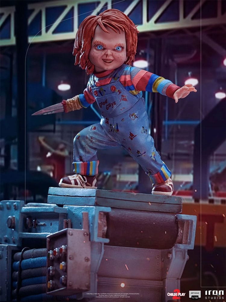 Chucky 2 - Die Mörderpuppe ist wieder da Art Scale Statue 1/10 Chucky 15 cm