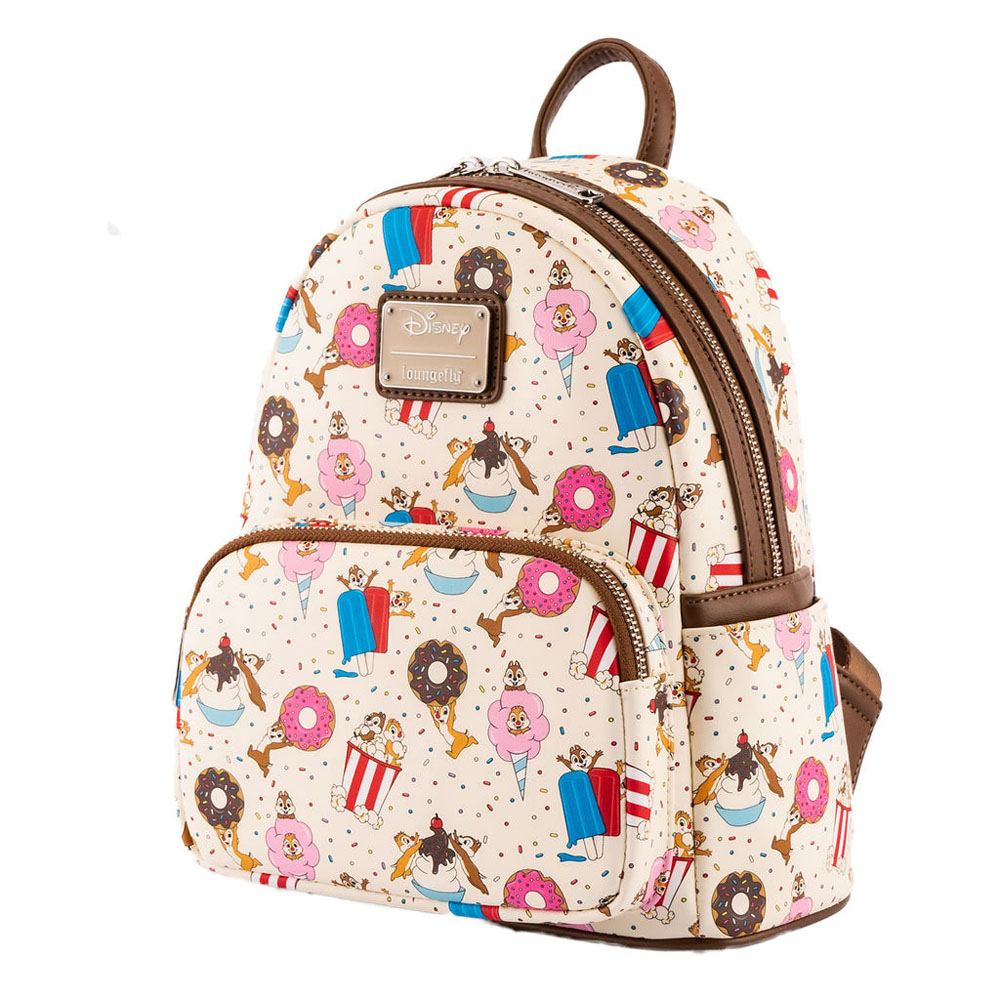 Disney by Loungefly Rucksack Chip and Dale Snackies AOP