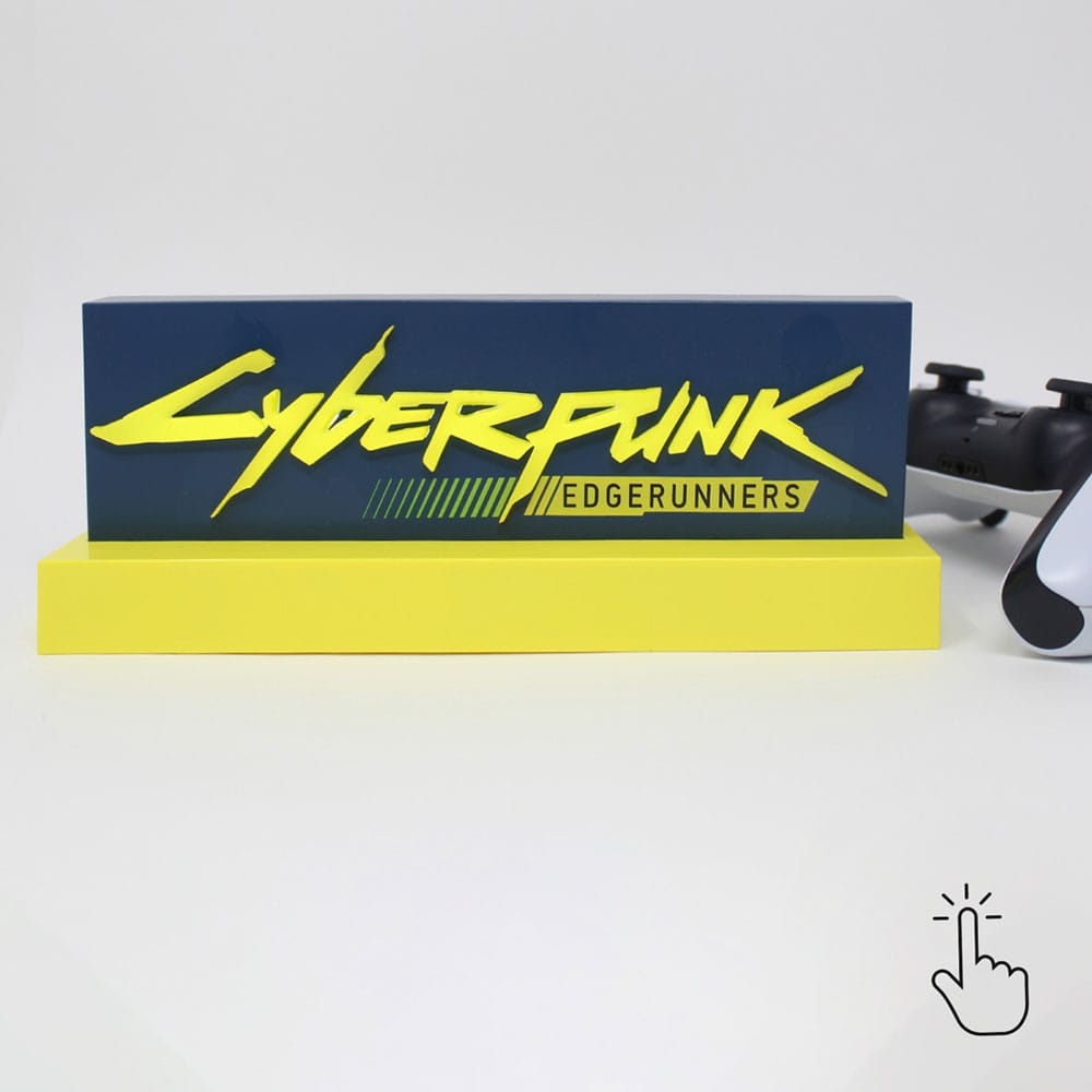 Cyberpunk Edgerunner LED-Leuchte Logo 22 cm