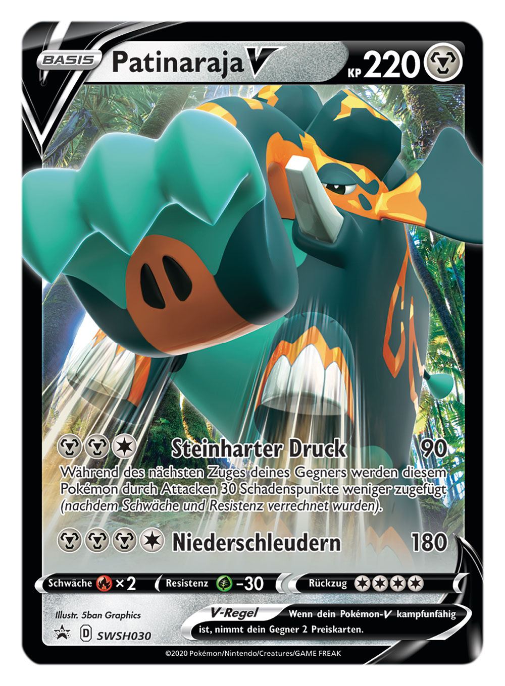 Pokémon Patinaraja-V Box *Deutsche Version*