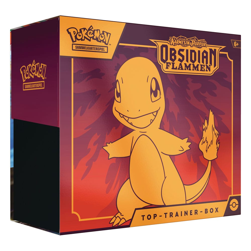 Pokémon Obsidian Flammen Top Trainer Box *Deutsche Version*