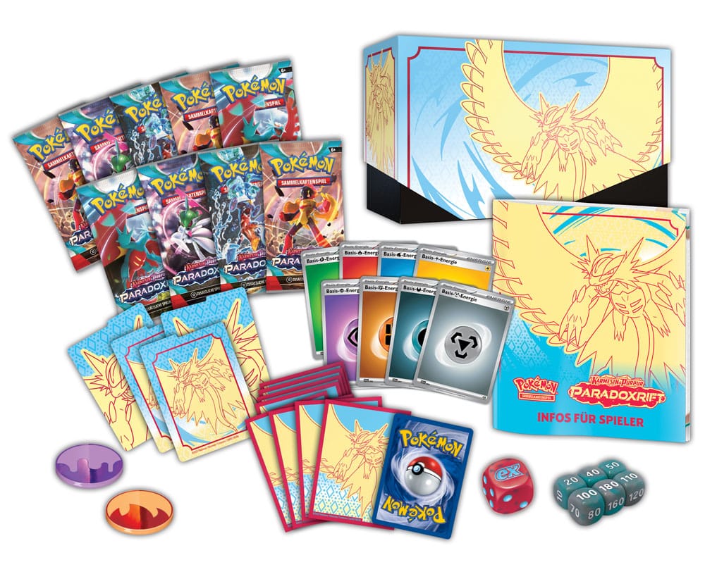 Pokémon KP04 Karmesin&Purpur Paradoxrift Top Trainer Box *Deutsche Version*