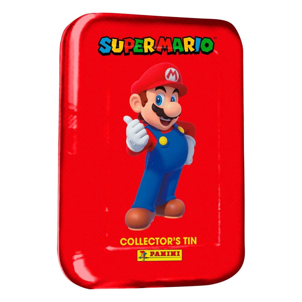 Super Mario Sammelkarten Pocket Tins Box rot *Deutsche Verpackung*