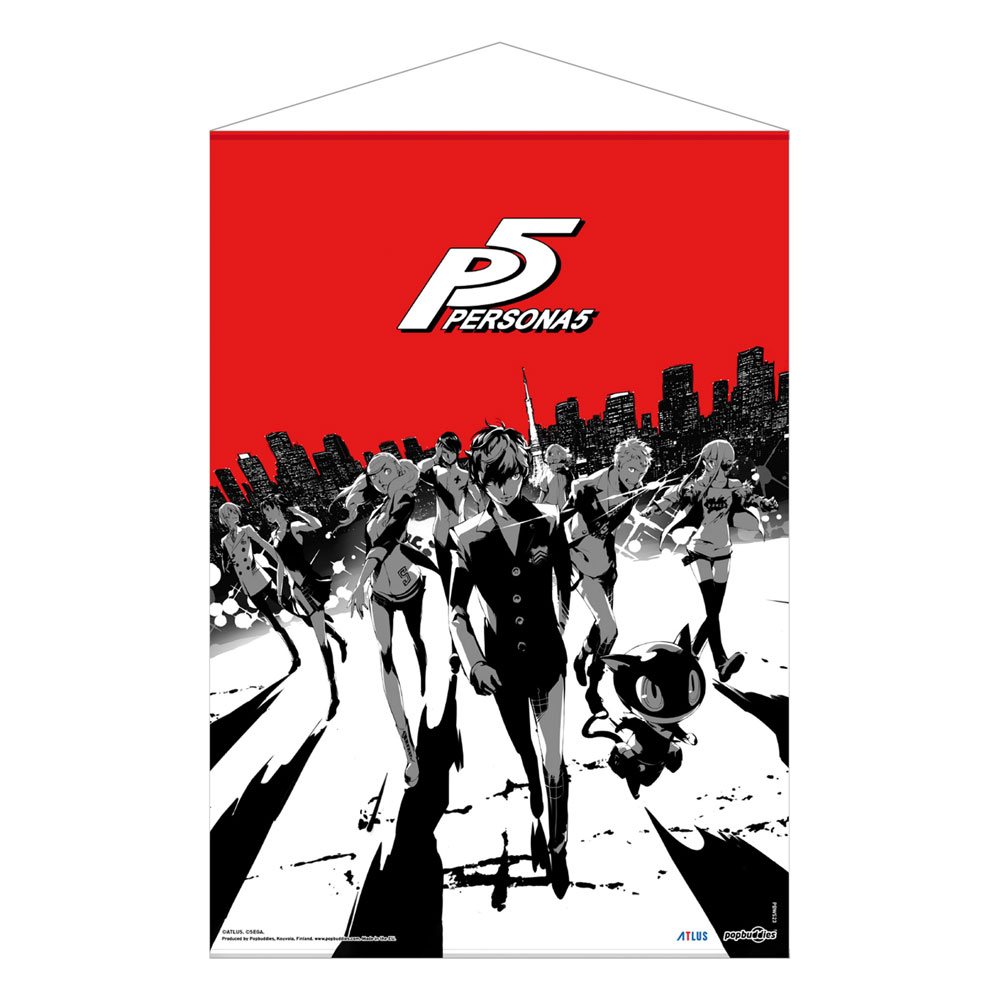 Persona 5 Wandrolle Group 50 x 70 cm