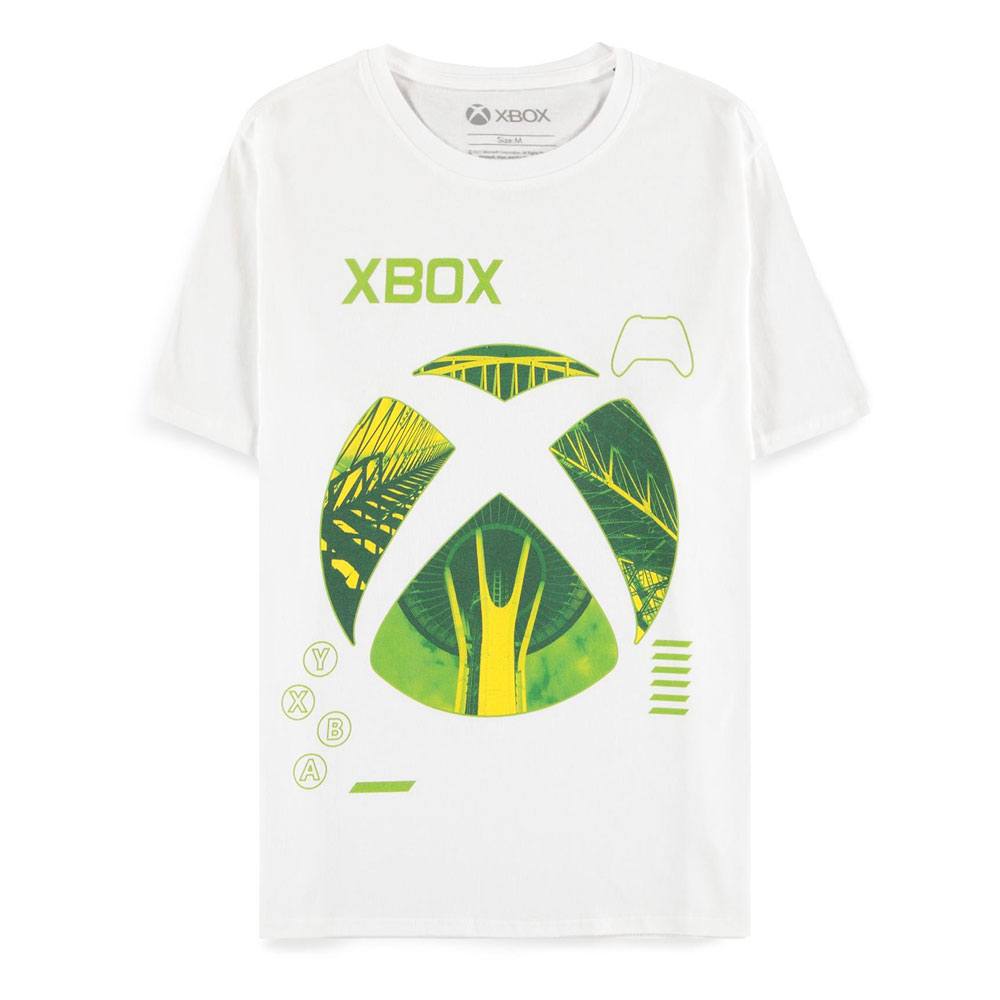 Microsoft Xbox T-Shirt Classic Silhouetted Icons