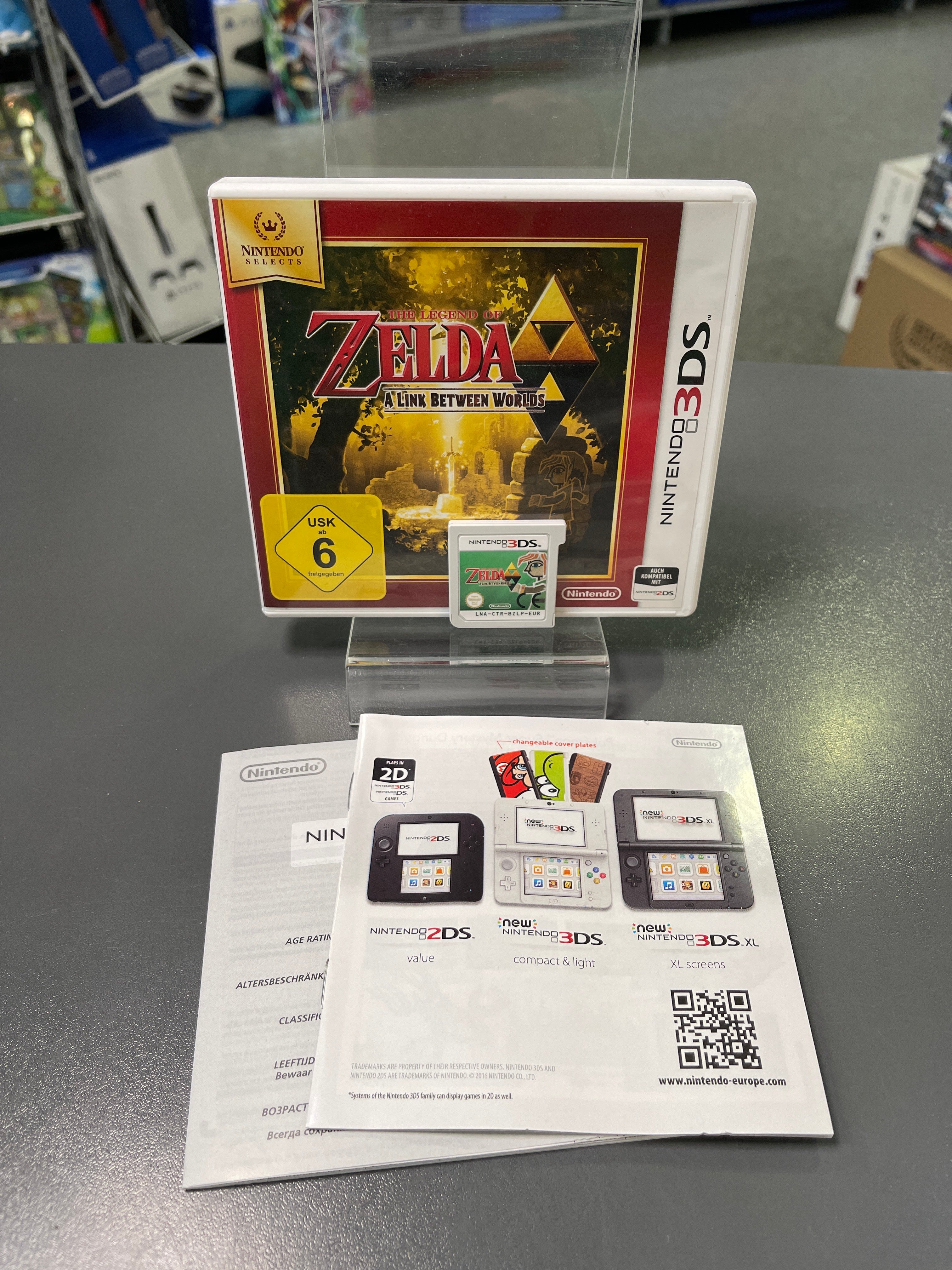 The Legend of Zelda: A Link Between Worlds für Nintendo 3DS gebraucht kaufen. Klassisches Zelda-Abenteuer mit Rätseln, Dungeons und Schattenwelt